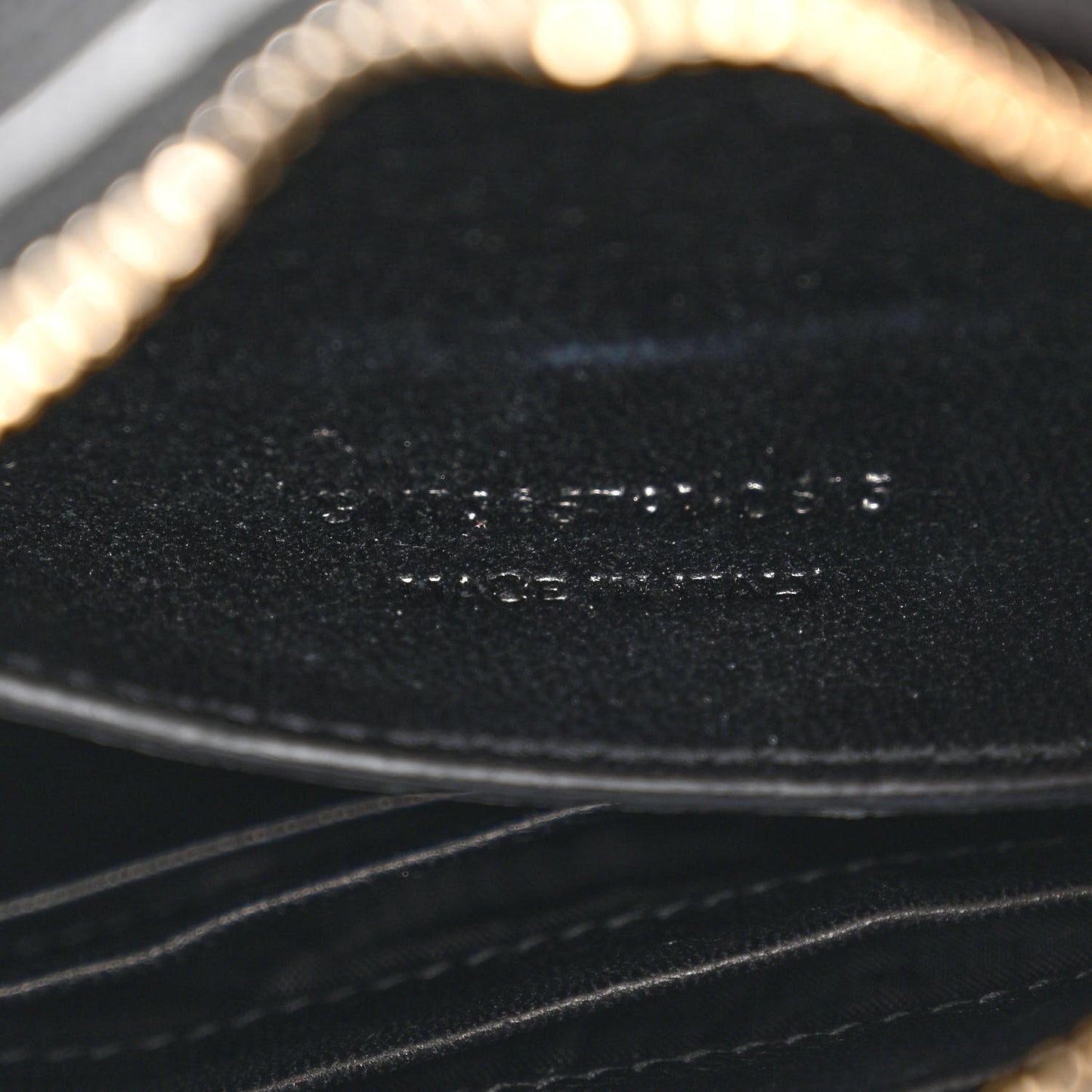 Grain De Poudre Small Classic Monogram Camera Bag Black