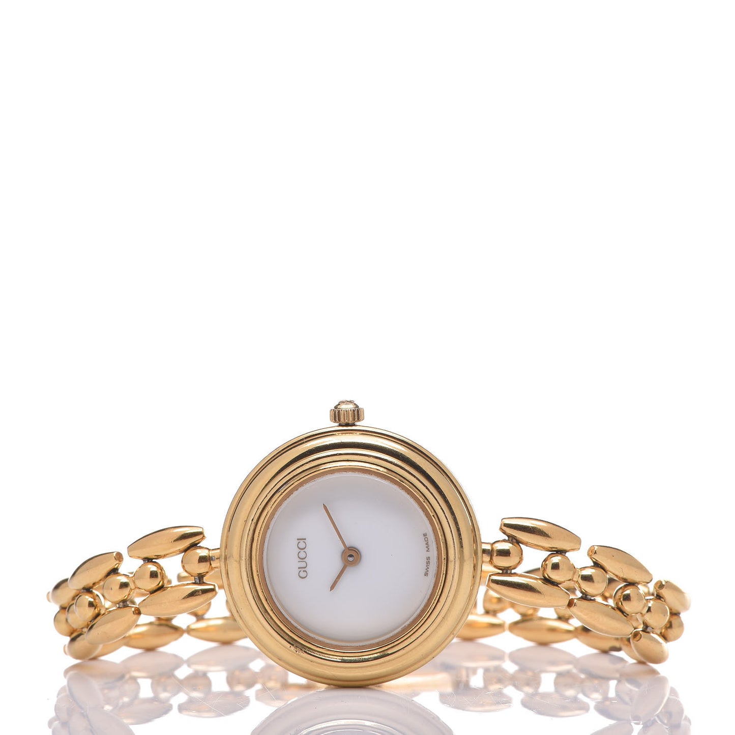 Stainless Steel 26mm Rice Link Interchangeable Bezel Quartz Watch