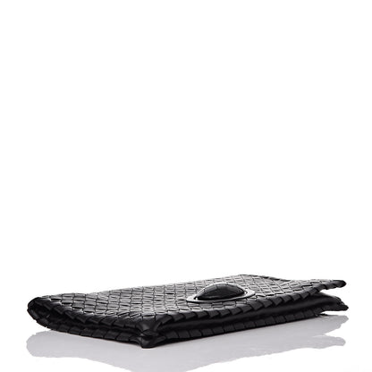 Bottega Veneta Nappa Intrecciato Turnlock Clutch Black 4 of 9