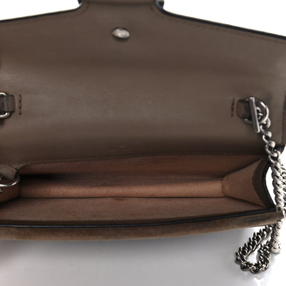 Gucci GG Supreme Monogram Super Mini Dionysus Shoulder Bag Taupe 5 of 15