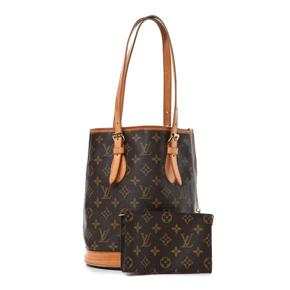 Louis Vuitton Monogram Petit Bucket 23 1 of 9