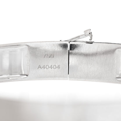 Messika 18K White Gold Diamond Move Joaillerie Pave Bangle Bracelet 5 of 5