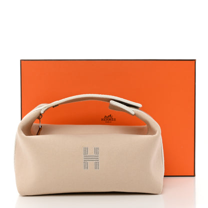 Hermes Canvas Small Bride-A-Brac Pouch Natural 9 of 9