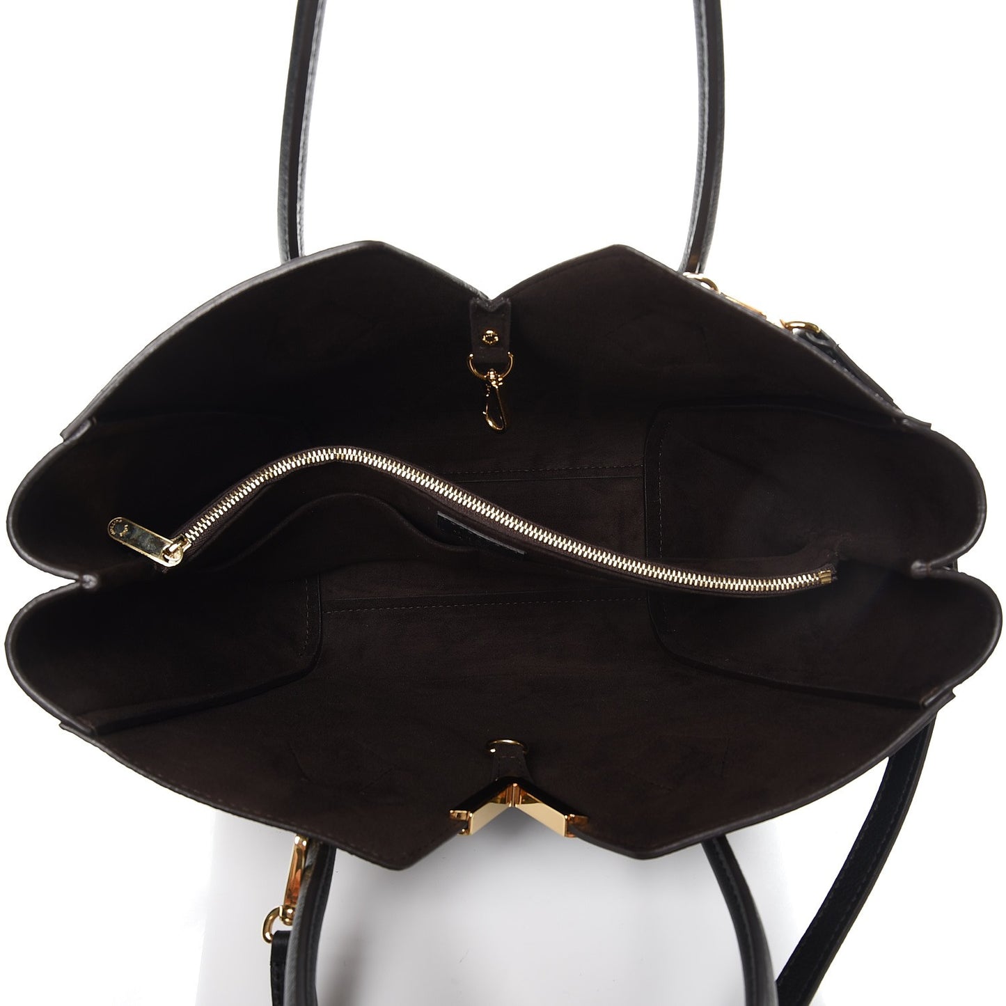 Calfskin Monogram Kimono Tote PM Black