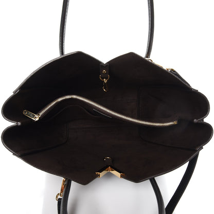 Louis Vuitton Calfskin Monogram Kimono Tote PM Black 6 of 11