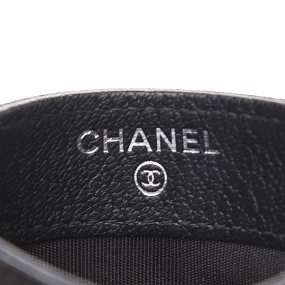 Chanel Goatskin CC Card Holder Black 5 of 8