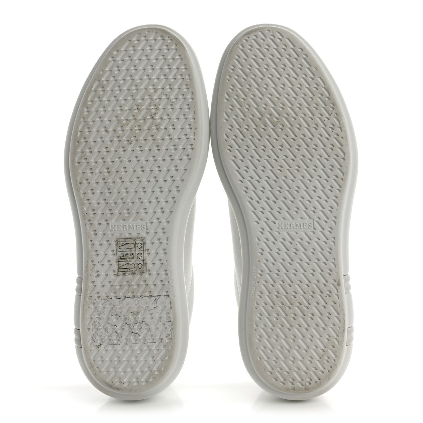 Calfskin Womens Happy Sneakers 37 White
