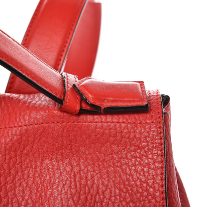 Proenza Schouler Pebbled Calfskin PS Courier Backpack Red 11 of 11