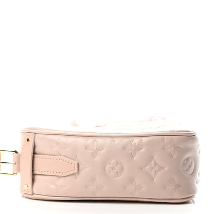 Louis Vuitton Lambskin Embossed Monogram Fall In Love Sac Coeur Light Pink 3 of 4