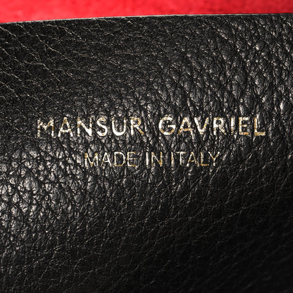 Mansur Gavriel Calfskin Small Candy Hobo Black 6 of 9