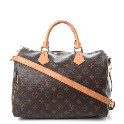 Louis Vuitton Monogram Speedy Bandouliere 30 1 of 13