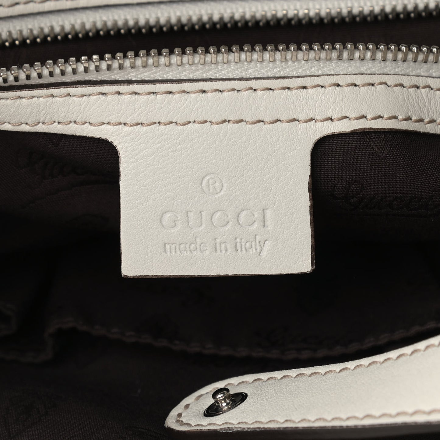 Monogram Match Ball Shoulder Bag White