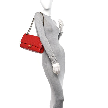 Chanel Lambskin Quilted 2.55 Reissue 226 Flap Red 2 of 10
