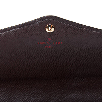 Louis Vuitton Damier Ebene Sarah Wallet NM 6 of 11