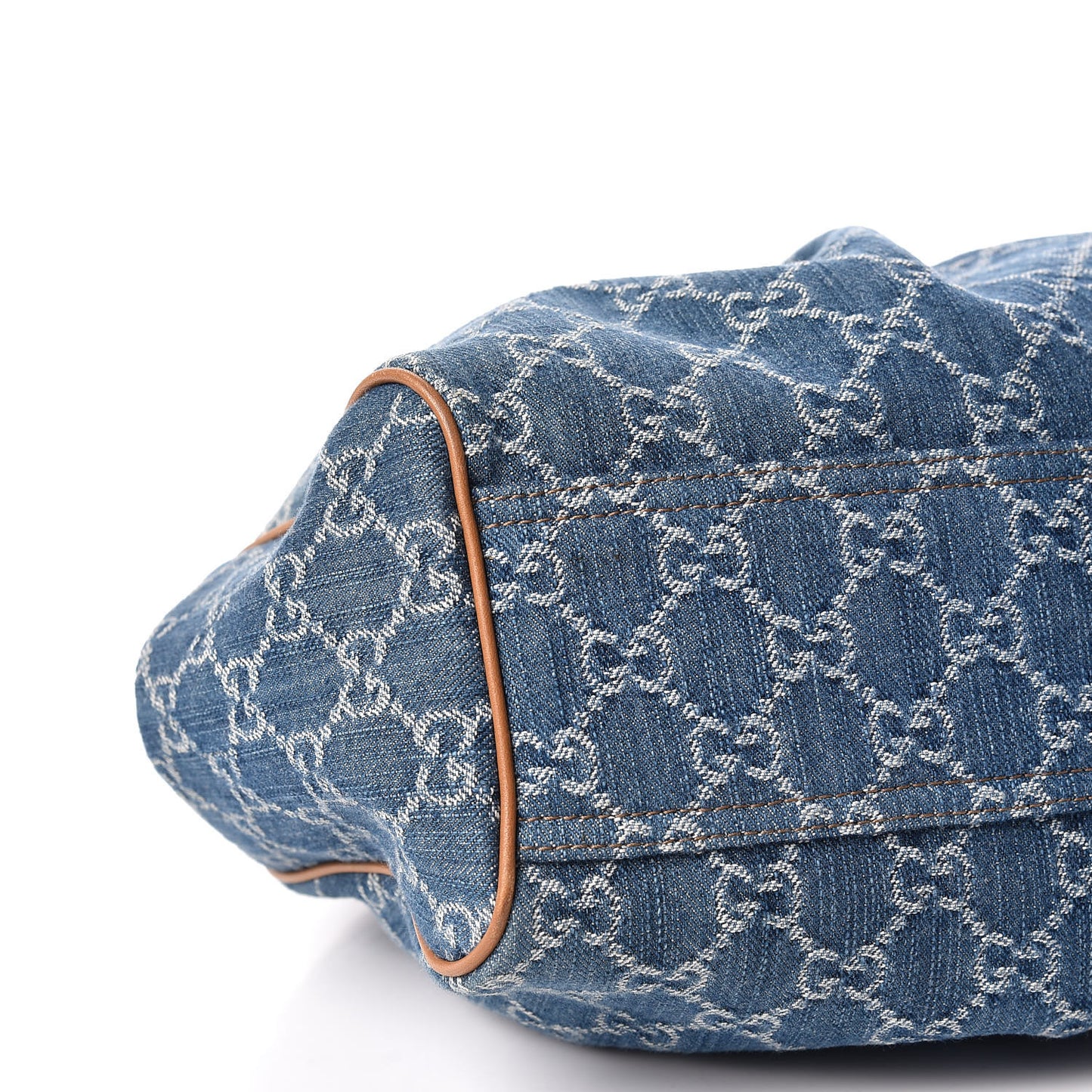 Denim Monogram Medium Sukey Tote Blue