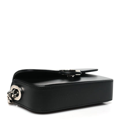 Gucci Senna Calfskin Petite GG Top Handle Shoulder Bag Black 4 of 10