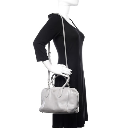 Prada Soft Calf Medium Inside Tote Granito Acquamarina 2 of 12
