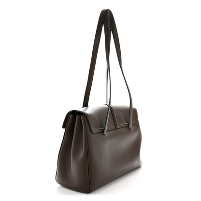 Celine Supple Grained Calfskin Medium Soft 16 Bag Dark Brown 3 of 14