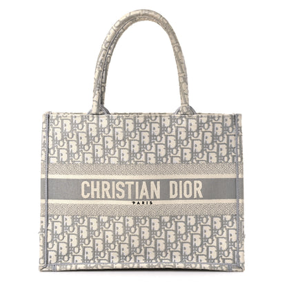 Christian Dior Oblique Medium Book Tote Grey 1 of 16
