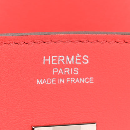 Hermes Swift Birkin 25 Rose Texas 6 of 10