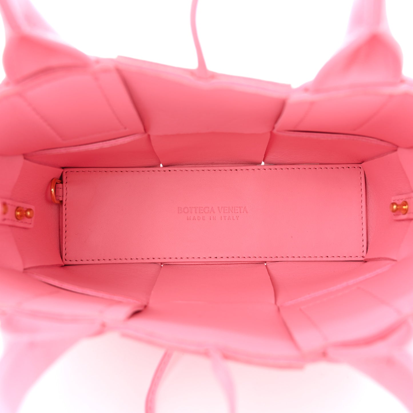 Lambskin Maxi Intreccio Candy Arco Tote Ribbon