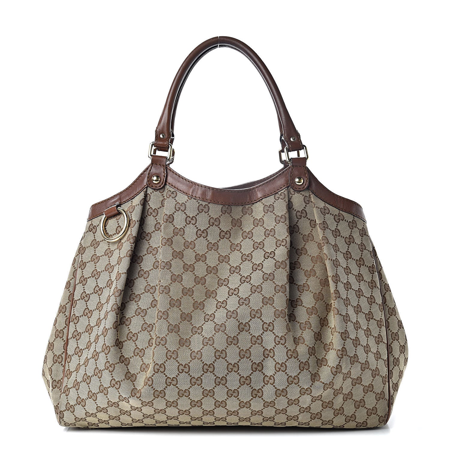 Gucci Monogram Large Sukey Tote Brown 1 of 19