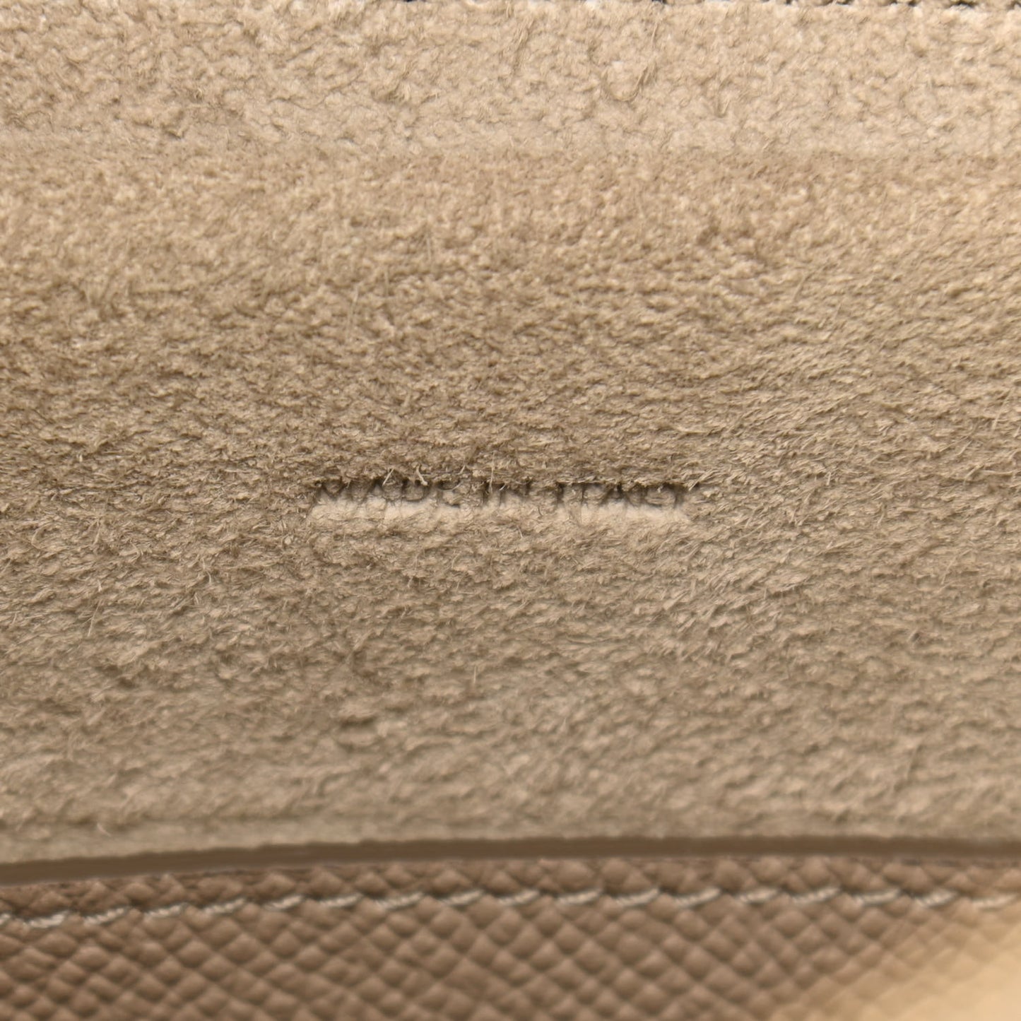 Grained Calfskin Mini Belt Bag Light Taupe