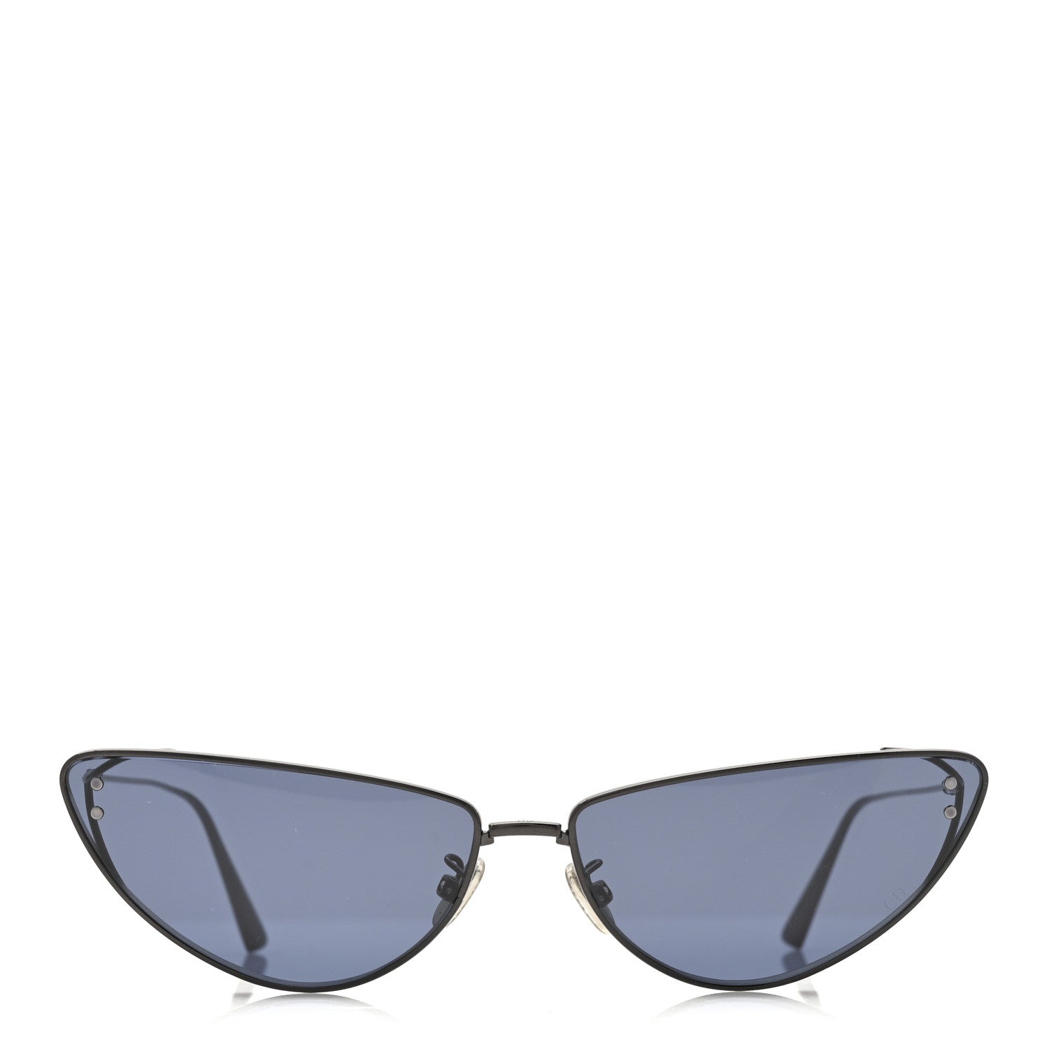 Christian Dior Metal MissDior B1U Butterfly Sunglasses Blue Gunmetal 2 of 6