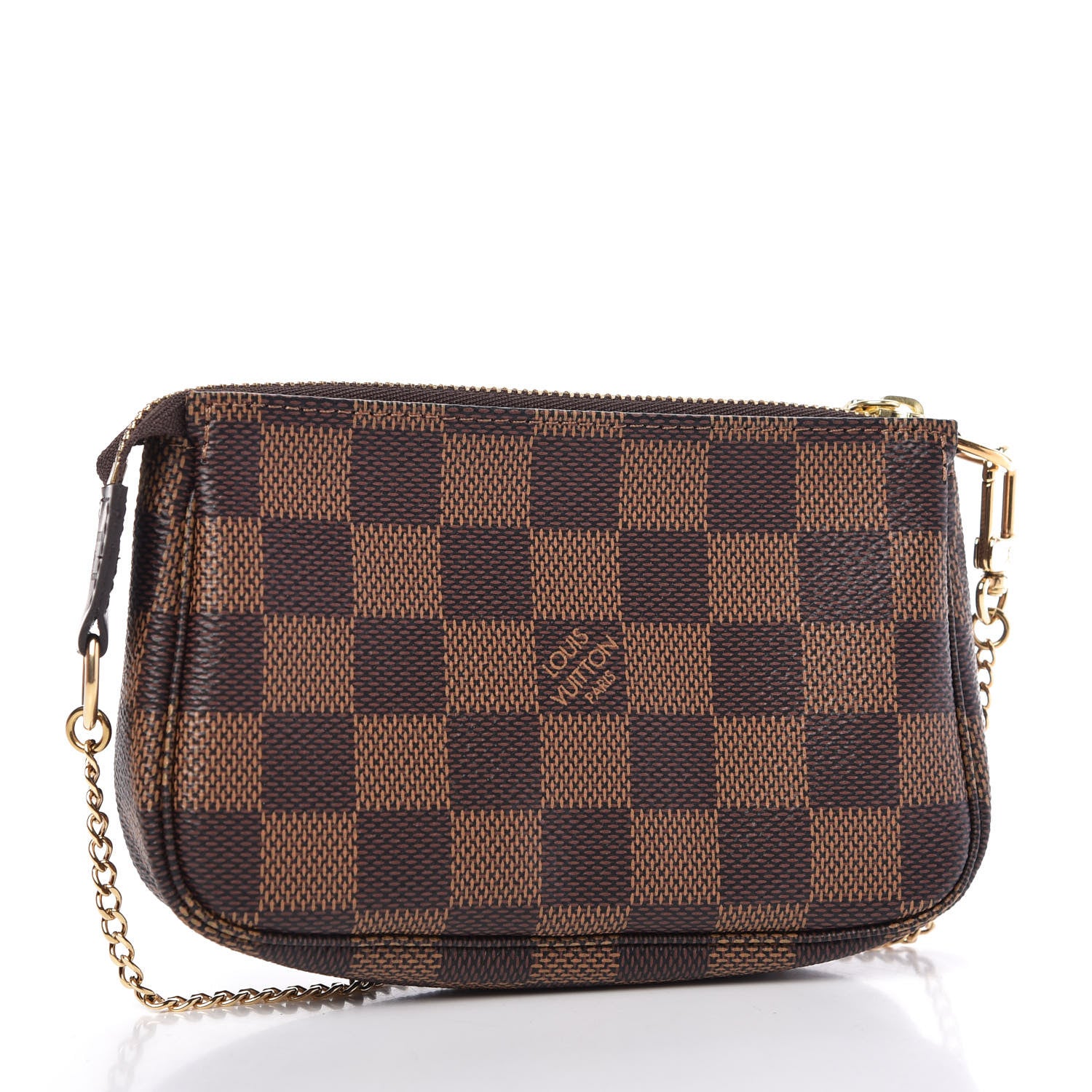 Louis Vuitton Damier Ebene Mini Pochette Accessories 3 of 9