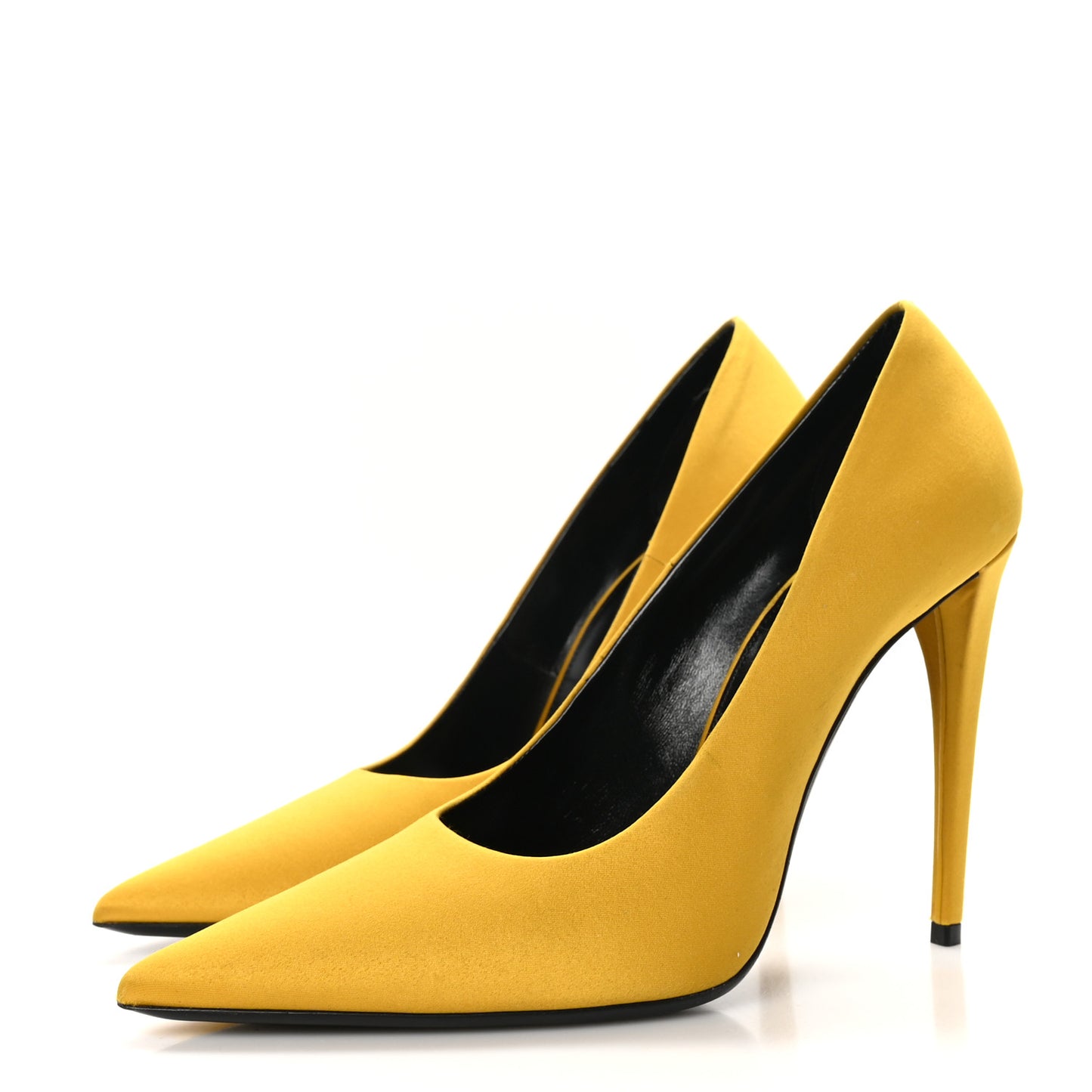 Satin Crepe Monceau 110 Pumps 40 Ochre