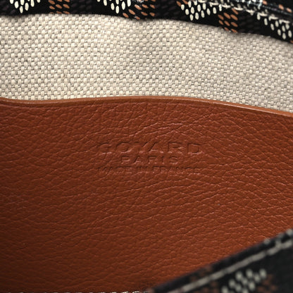 Goyard Goyardine Plumet Wallet Clutch Black Gold 6 of 8