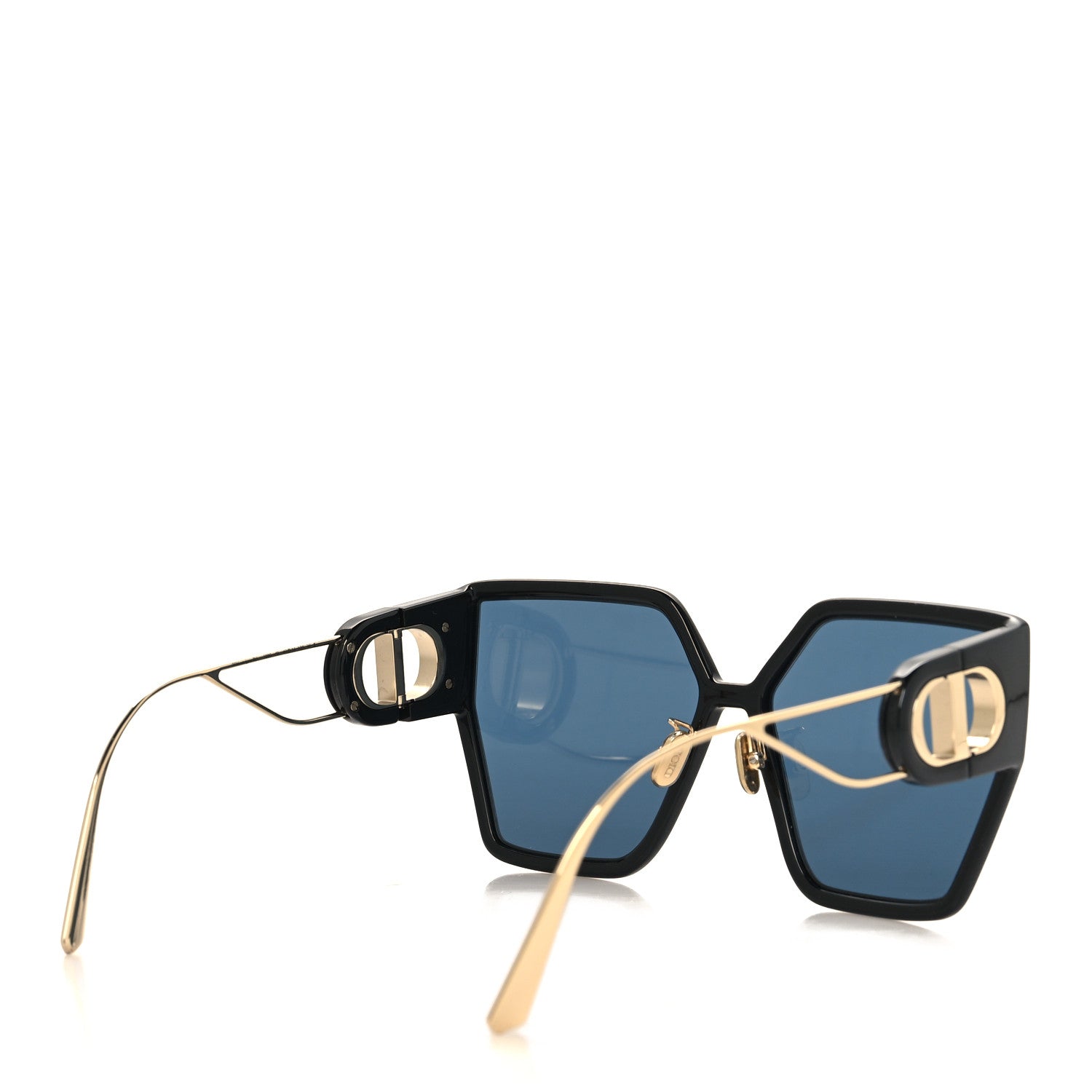 Christian Dior Rectangular 30 Montaigne Sunglasses Black 4 of 8