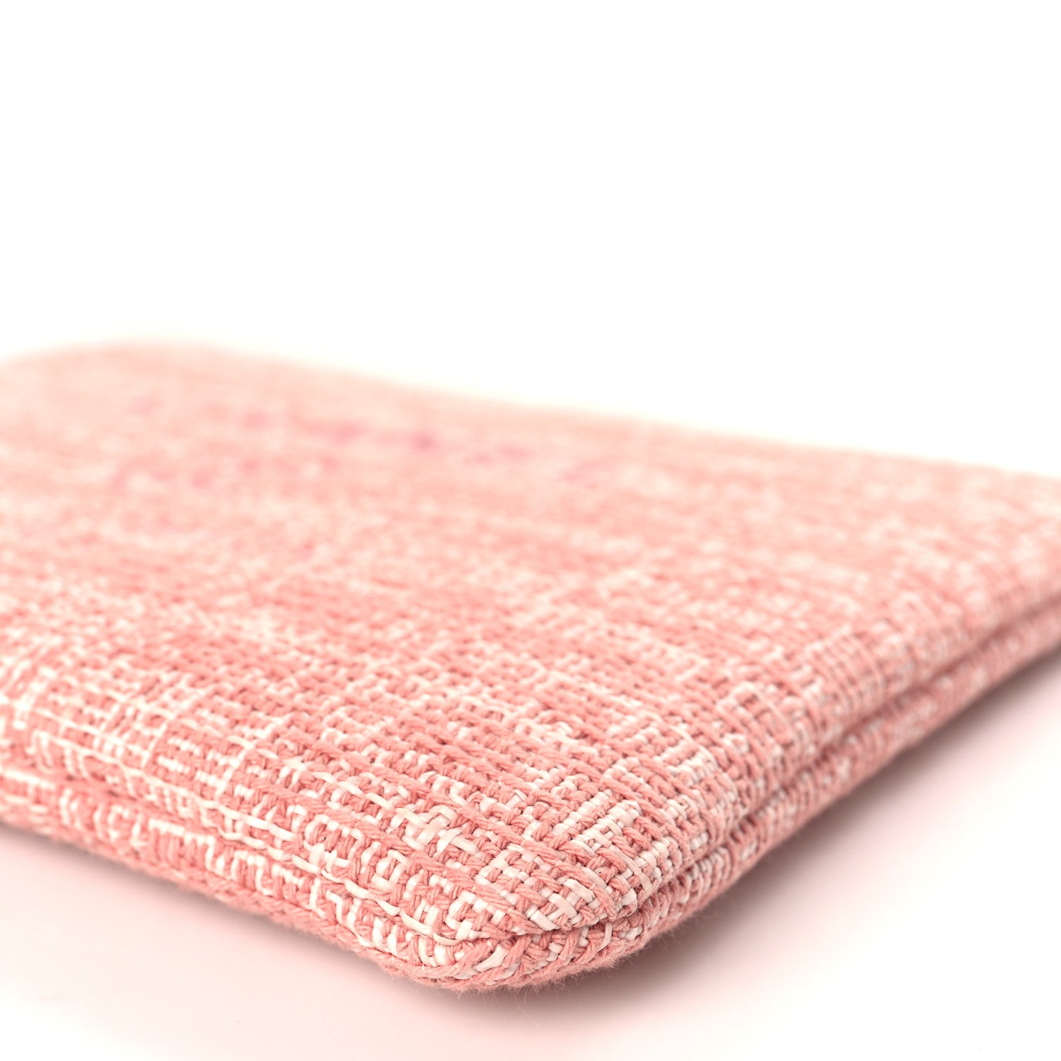 Chanel Canvas Medium Deauville Pouch Pink 9 of 10