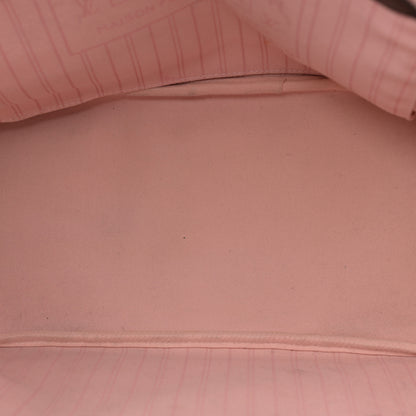 Louis Vuitton Damier Ebene Neo Neverfull MM Rose Ballerine 6 of 14