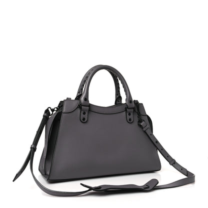 Balenciaga Smooth Calfskin Neo Classic Black Hardware S City Dark Grey 3 of 9
