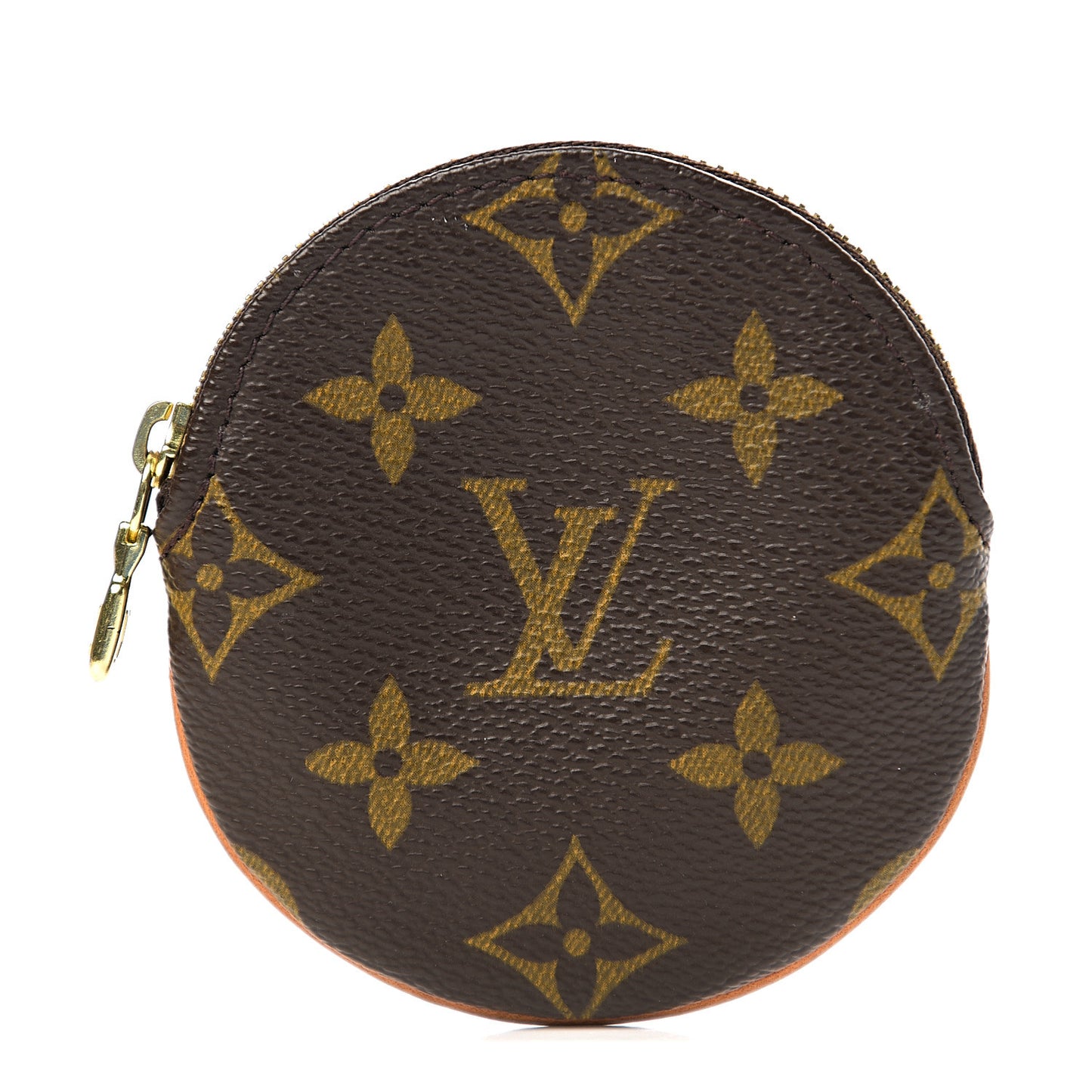 Monogram Round Coin Purse