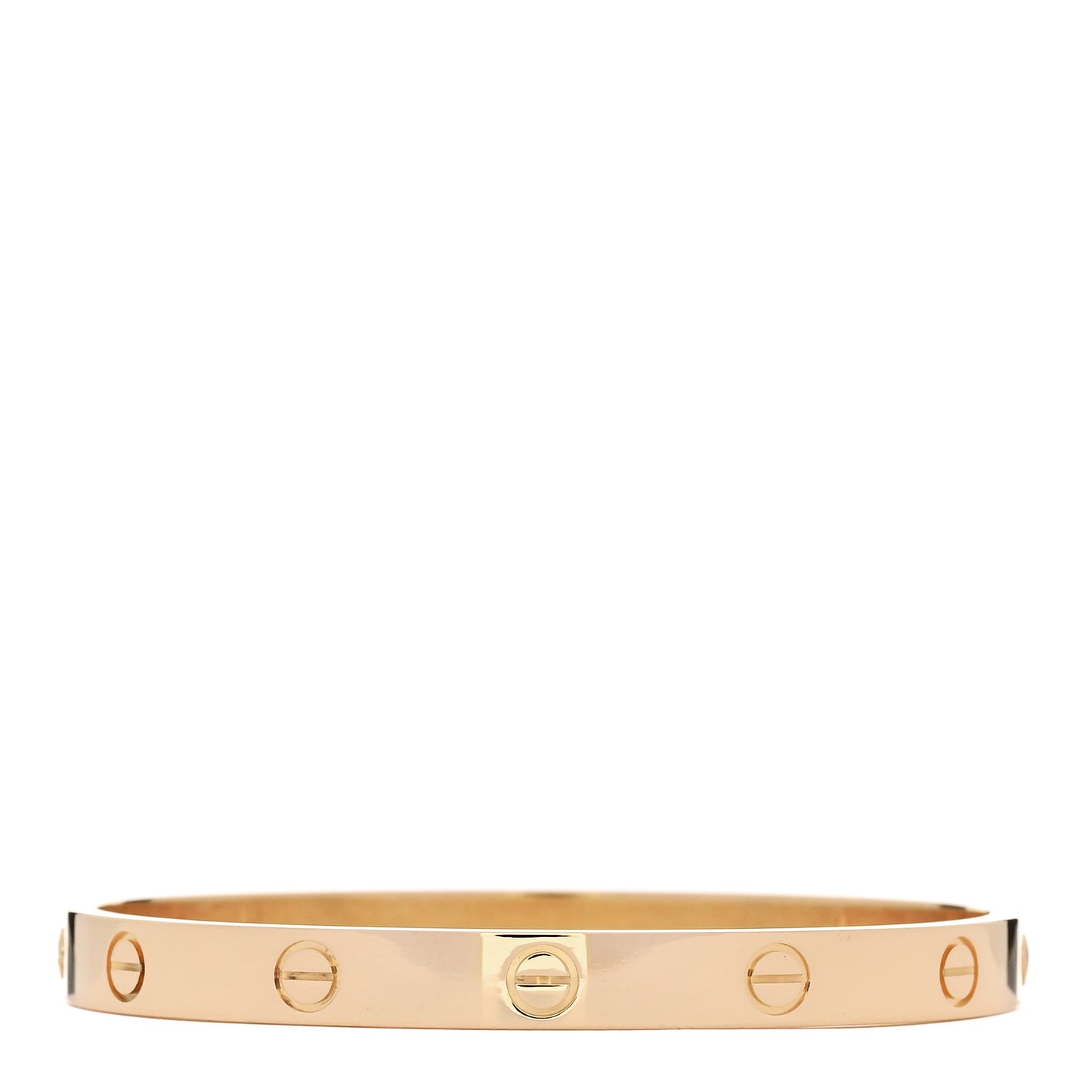 18K Yellow Gold LOVE Bracelet 17