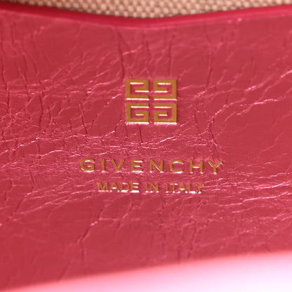 Givenchy Laminated Lambskin Micro Antigona Cube Bag Raspberry 6 of 12
