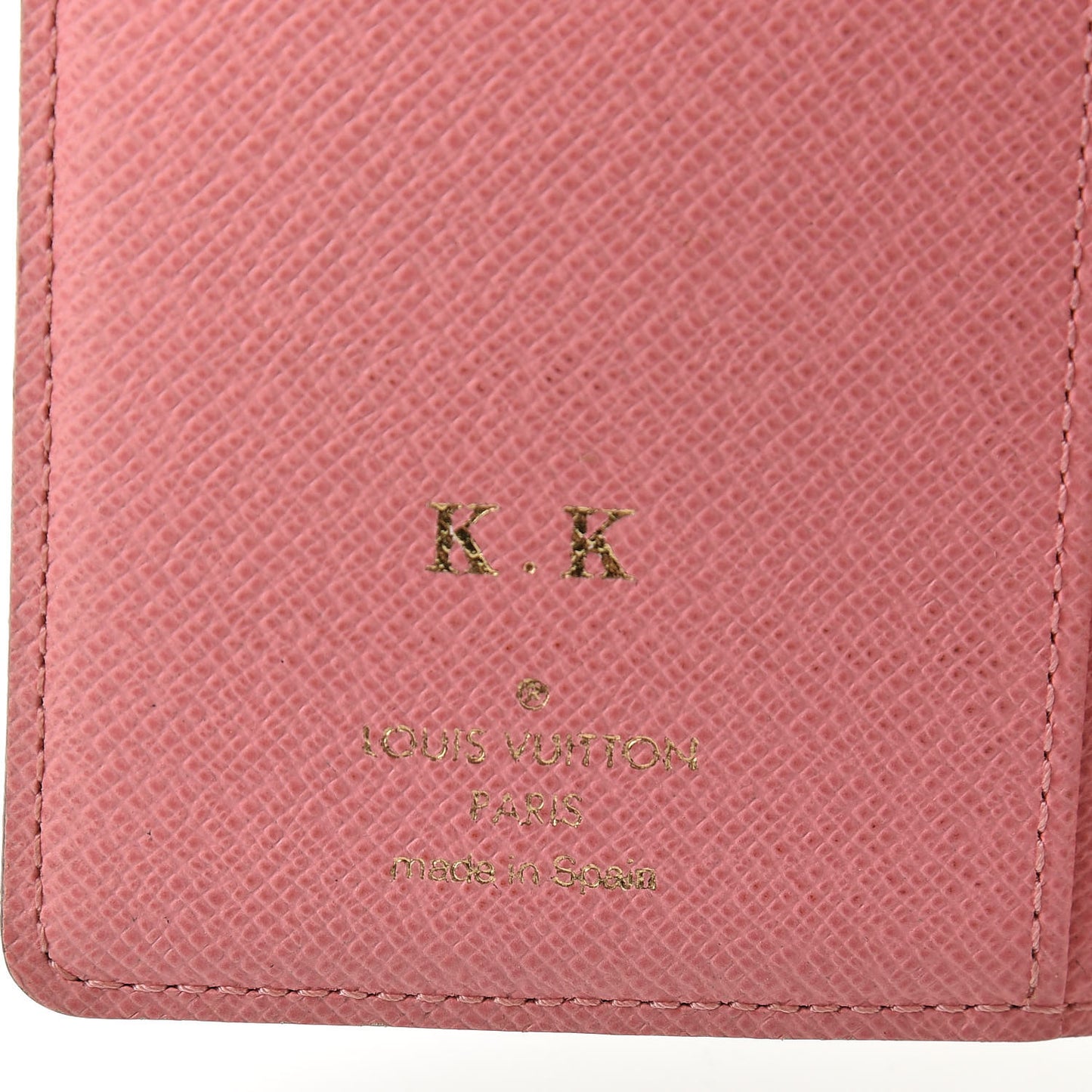 Monogram Illustre Small Ring Agenda Rose