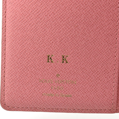 Louis Vuitton Monogram Illustre Small Ring Agenda Rose 6 of 10