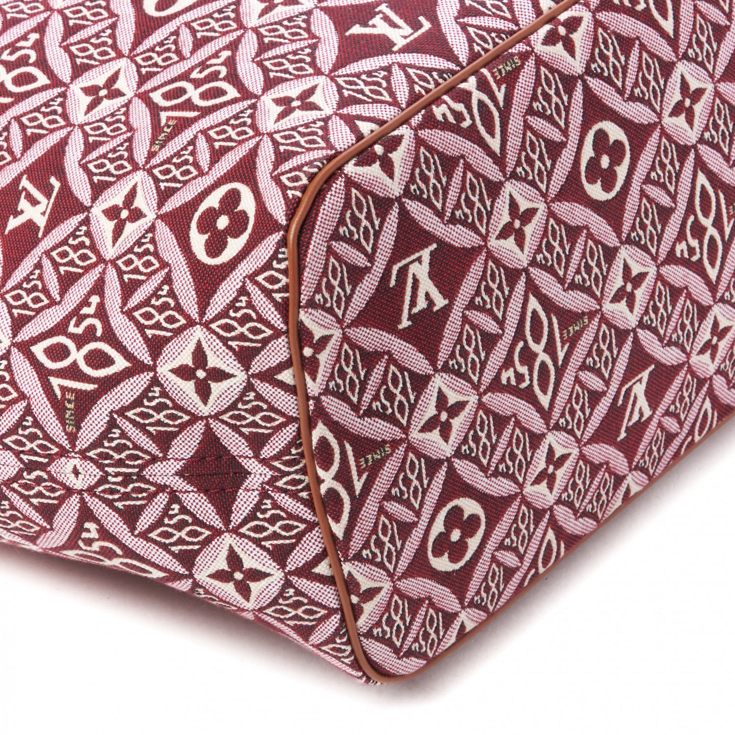 Jacquard Since 1854 Neverfull MM Bordeaux