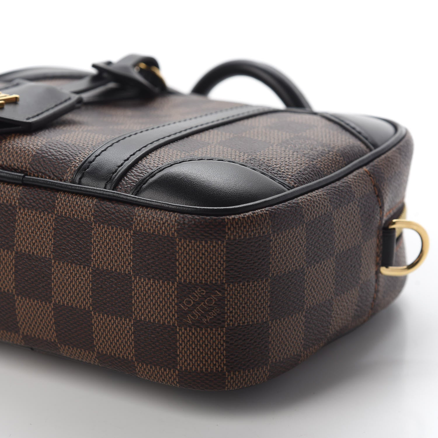 Louis Vuitton Damier Ebene Valisette Souple BB Black 6 of 6