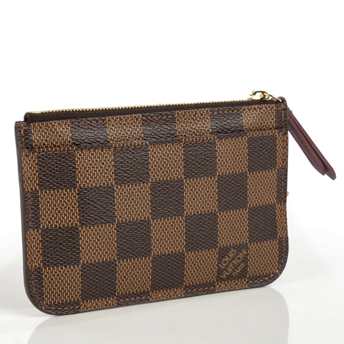 Damier Ebene Scribe Affiche Key Pouch