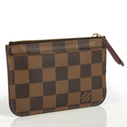 Louis Vuitton Damier Ebene Scribe Affiche Key Pouch 3 of 8