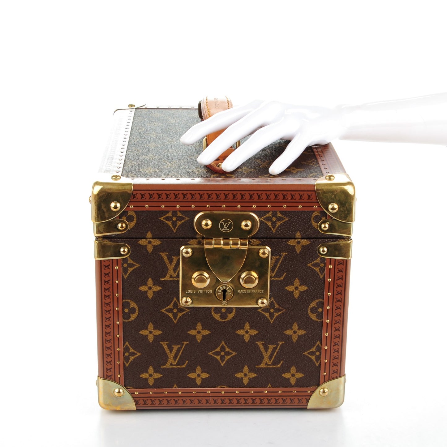 Monogram Boite Flacons Beauty Train Trunk Case