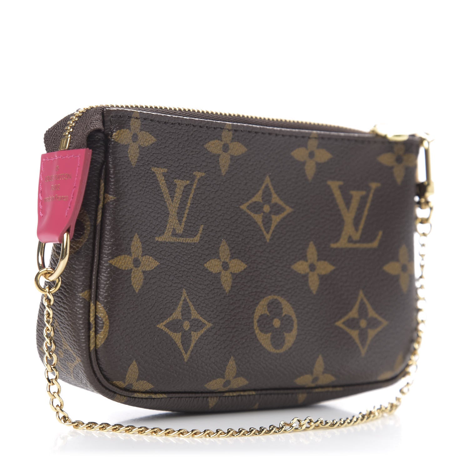 Louis Vuitton Monogram 2020 Christmas Animation Roller Coaster Mini Pochette Accessories Pivoine 2 of 7