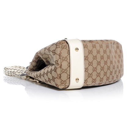 Gucci Monogram Pelham Medium Shoulder Bag White 4 of 7