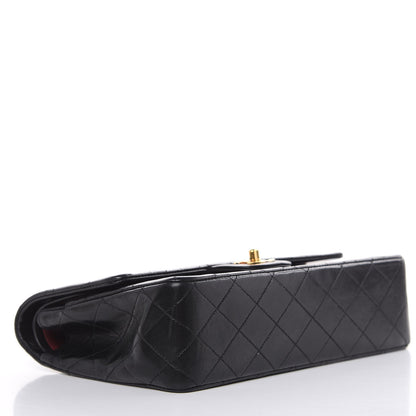 Chanel Lambskin Quilted Medium Double Flap Black 4 of 16