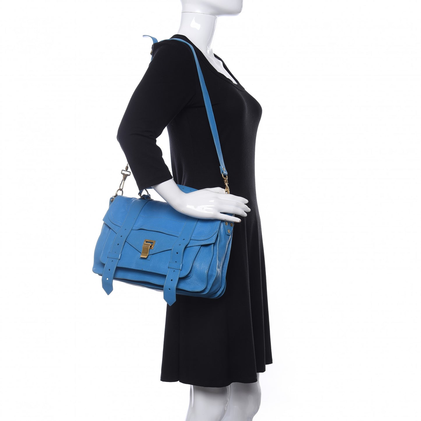 Lambskin Medium PS1 Satchel Rip Tide