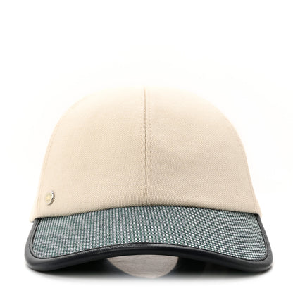Hermes Cotton Tess Pop Cap 58 Ecru Marine 3 of 10